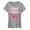 HEATHER GREY, variant on Instant Message - Game Day Vibes Baseball - Women's Short Sleeve Graphic T-Shirt