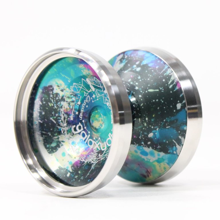 C3yoyodesign Galaxy Diver 7075 V2 Yo-Yo - Bi-Metal YoYo (Dark