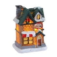 thumbnail image 2 of Honmine Christmas Village Sets Christmas Decoration, LED Lighted Christmas Village Houses Christmas Winter Snow Village Collectible Buildings Decorative Tabletop Decoration, 2 of 6