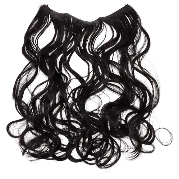 LOLIPPYY Wavy Hair Extensions for Women Curly Style Comfortable Natural Appearance for All Day Use with Wig Accessories