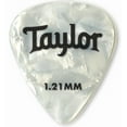 thumbnail image 1 of Taylor Picks - Celluloïd 351, Perle Blanche, 1,21 mm, Lot de 12, 1 of 1