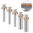 thumbnail image 6 of 1pc R8 Arcs Bending Integrated Router Bit Gold Router Bit For Woodworking Milling Cutter Seamless Router Integrated Drill Bit, 6 of 8