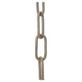 thumbnail image 3 of B&P Lamp® Brass Plated, Heavy Duty Straight-Sided Chain, 3 Ft. Length, 3 of 3