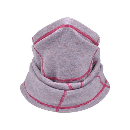 Winter Fleece Neck Warmer Gaiter Windproof Face Mask Cover Scarf for Men & Women