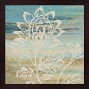 Metaverse Studio Nova Blue Indigo with Lace I Framed Art