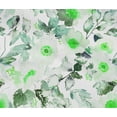 thumbnail image 5 of oneOone Cotton Flex Light Green Fabric Florals Craft Projects Decor Fabric Printed By The Yard 40 Inch Wide, 5 of 6