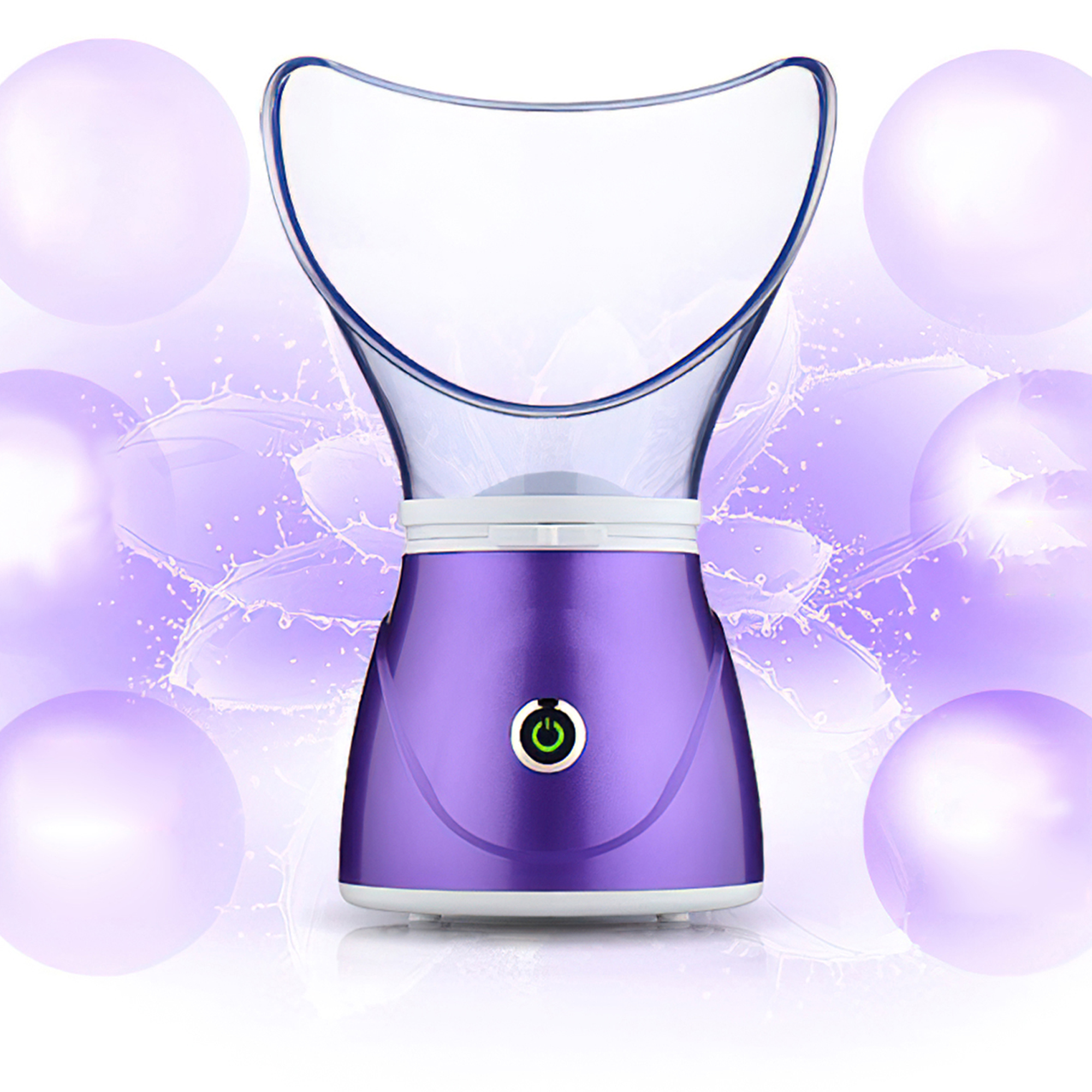 FAMKIT Facial Steamer, 110V Facial Spa Pores Steam Skin Clean Sauna