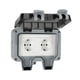 thumbnail image 1 of Matsuzay Toma DE corriente DE pared resistente a la intemperie para el hogar, impermeable, para patio, Camping, 16A, enchufe DE eléctrico Adaptadores de corriente, 1 of 6