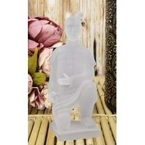 Chinese Qin Dynasty Emperor Kneeling Terracotta Army Soldier Warrior Statue 12"H