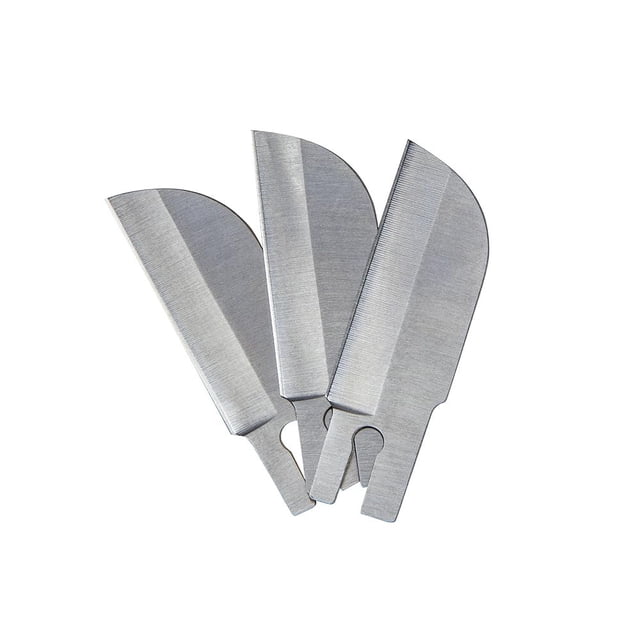 Cuchillos plegables Klein Tools de repuesto Coping Blades, paquete de 3