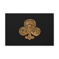 thumbnail image 3 of 3D Gold Clubs Playing Card Canvas Wall Art for Home Decor Ready-to-Hang, 3 of 18