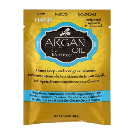 Hask Argan Oil Intense Deep Conditioning Hair Treatment, 1.75 oz