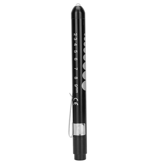 Diagnostic Medical Penlight Pen Torch, Reusable LED Penlight , Professional Diagnostic Lamp Clinical Pen Ophthalmic Examination Pupil Check Pen Light,for Nurses Doctors [black]
