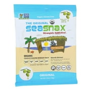SeaSnax Organic Premium Roasted Seaweed Snack Original 0.54 oz