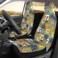 thumbnail image 5 of Sigee Hawaiian Style for Universal Car Seat Covers, Premium Car Seat Protector Set for Cars, SUVs, Trucks, 5 of 5