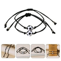 PAMINGONO Sports Fan Bracelets Team Spirit Representation 1 Pair