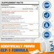 thumbnail image 2 of Suplemento de GLP-1 para mujeres, soporte natural de GLP-1, fórmula dirigida 3X, GLP1 con probiótico Akkermansia, berberina HCI e inulina de achicoria, para metabolismo, salud digestiva e intestinal,, 2 of 5