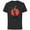 Black, variant on The Mandalorian IG-11 Battle Ready - Short Sleeve Cotton T-Shirt for Adults - Customized-Red