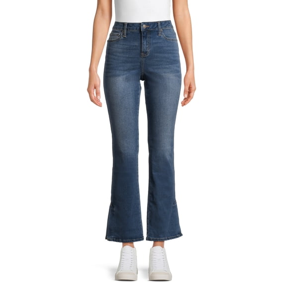 Time and Tru Women's Mid Rise Bootcut Jeans, 31" Inseam, sizes 2-20