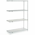 thumbnail image 2 of Nexelate Wire Shelving Add-On, Silver Epoxy, 36"W x 24"D x 86"H, 2 of 3