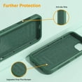 thumbnail image 4 of Xhy iPhone 14 Plus Case with Screen Protector Military Grade Full Body Protection 3 in 1 Shock and Drop Resistant Rugged Rubber TPU Durable Detachable for iPhone 14 Plus 6.7 inch 2022 Phone - Green, 4 of 5