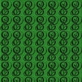 thumbnail image 1 of Ahgly Company Machine Washable Indoor Square Transitional Deep Emerald Green Area Rugs, 5' Square, 1 of 7