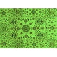 thumbnail image 1 of Ahgly Company Indoor Rectangle Oriental Green Modern Area Rugs, 5' x 7', 1 of 4