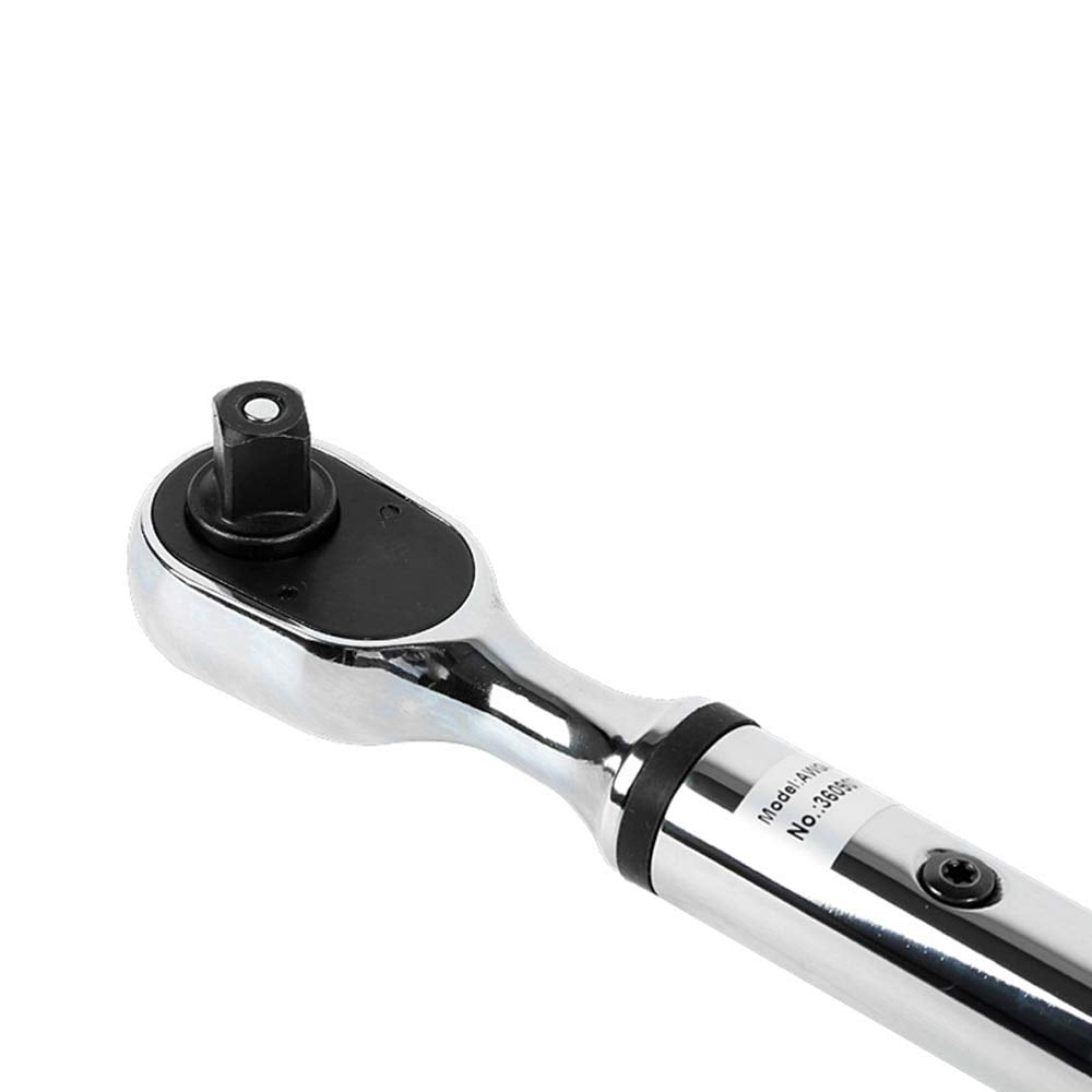 INTBUYING 3/8 " Handheld Digital Torque Wrench Data Store Maximum 135N Buzzer Peak Hold