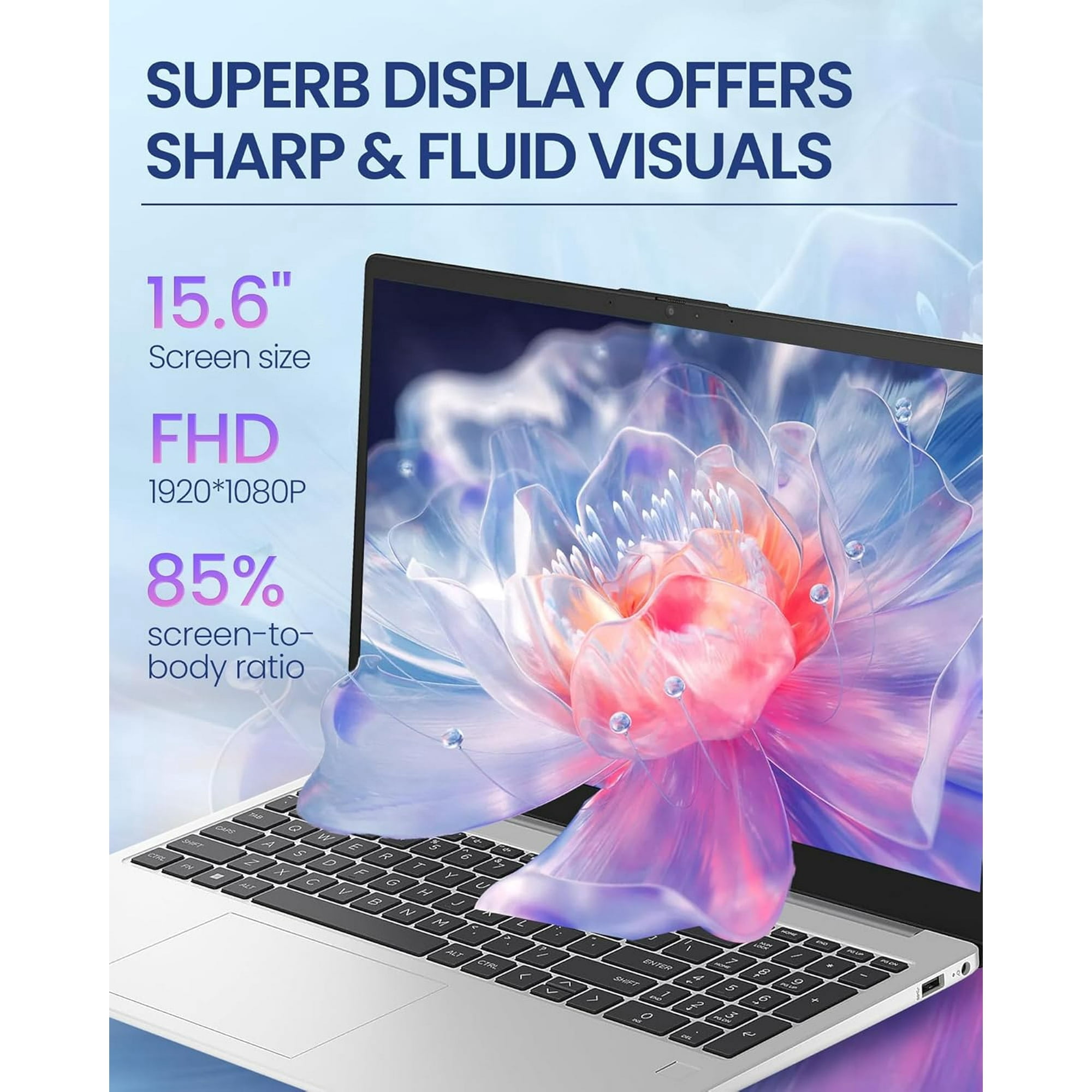 HP 2025 Updated 15.6" 250 G10 FHD Business Laptop, Intel 10 Core i7-1355U, 16GB RAM | 512GB SSD, WiFi 6, Bluetooth 5.3, Windows 11 Pro, Sliver, W/Accessories
