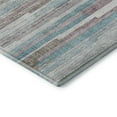 thumbnail image 3 of Addison Rugs Mayfield Premium Machine Washable Transitional Stripes Teal Rectangle Rug, 10' x 14', 3 of 7