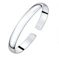 thumbnail image 1 of Brazalete Zhivalor BJ0007 Abierto Chapado en Plata 925 Ajustable para Mujer, 1 of 4