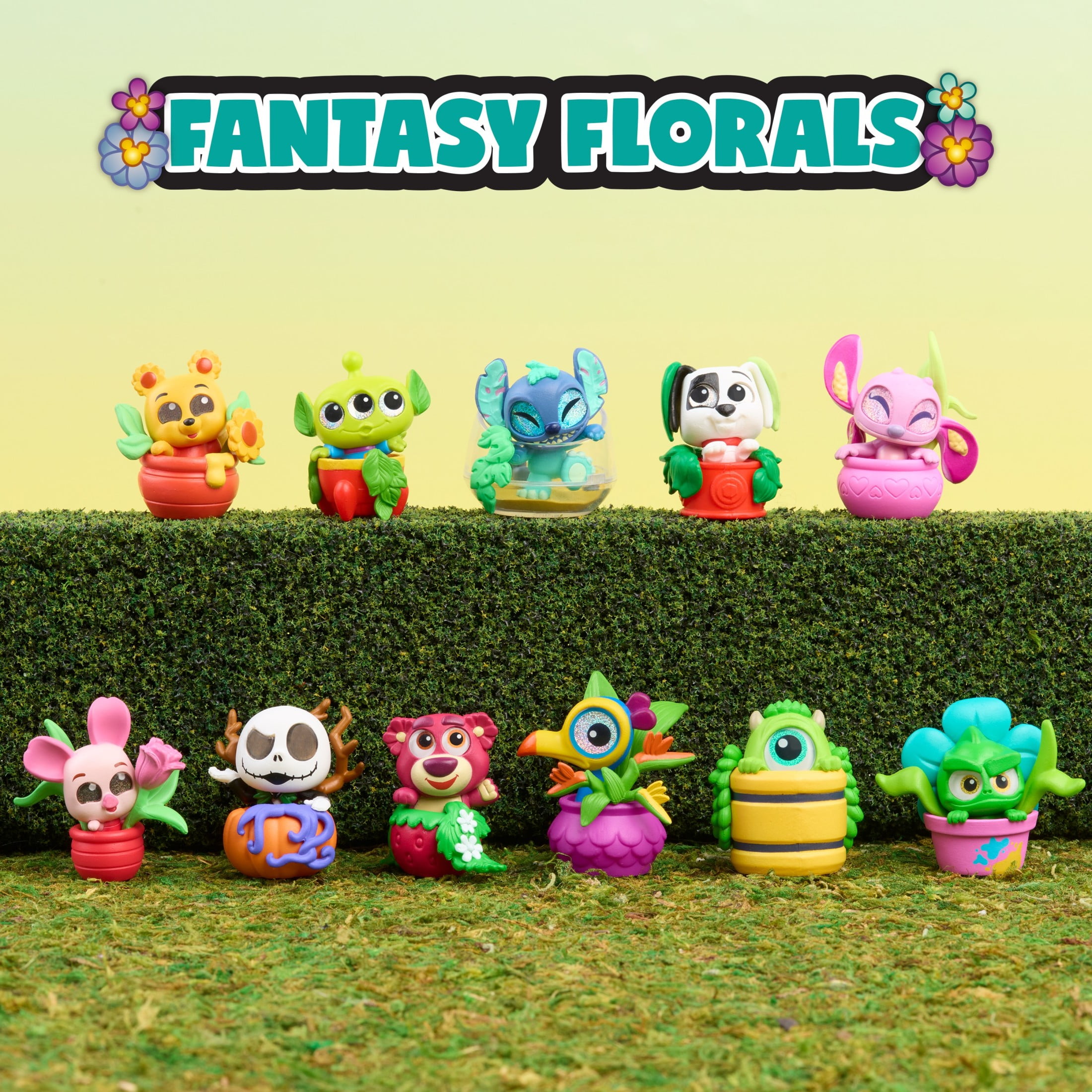 Disney Doorables In Full Bloom Multi Peek Series 15 - Mystery Floral Themed Mini Figures, Assemble and Display, Collectible Disney Surprise Toy, For Collectors, Kids Toys for Ages 5 Up