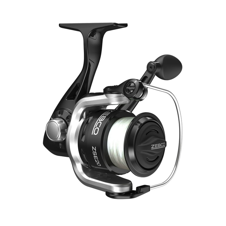 Zebco ZSE20 Spinning Fishing Reel, Size 20 Reel, Changeable Right