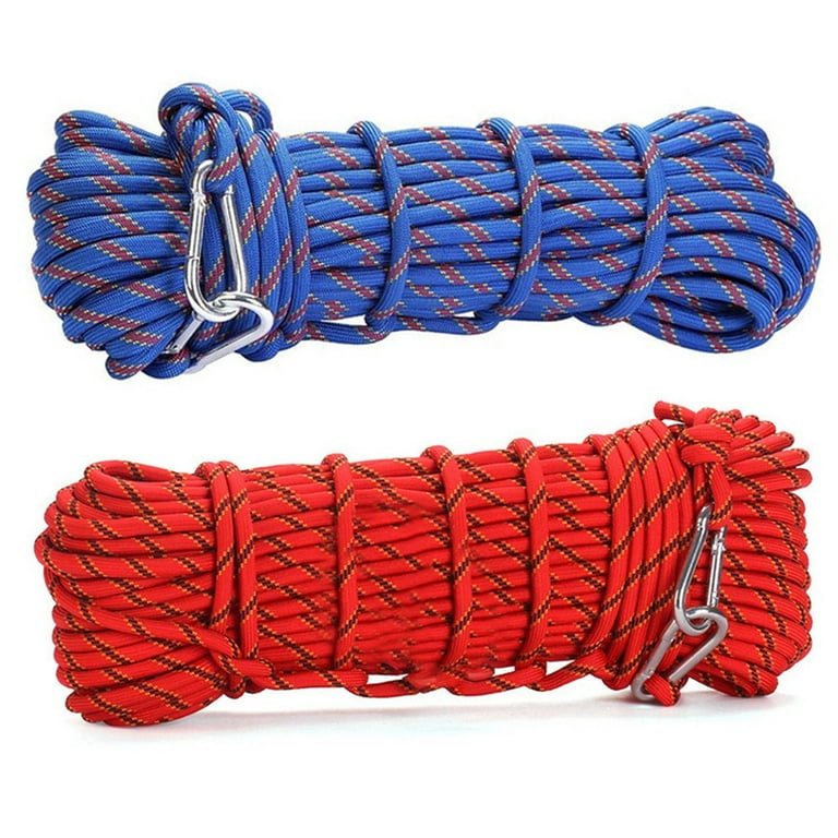 10M Static Rock Climbing Rope Cord 10mm Tree Wall Climbing Equipment Safety  Rope 
