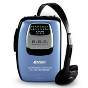 Jensen AM/FM Stereo Cassette Player SCR-70MBL