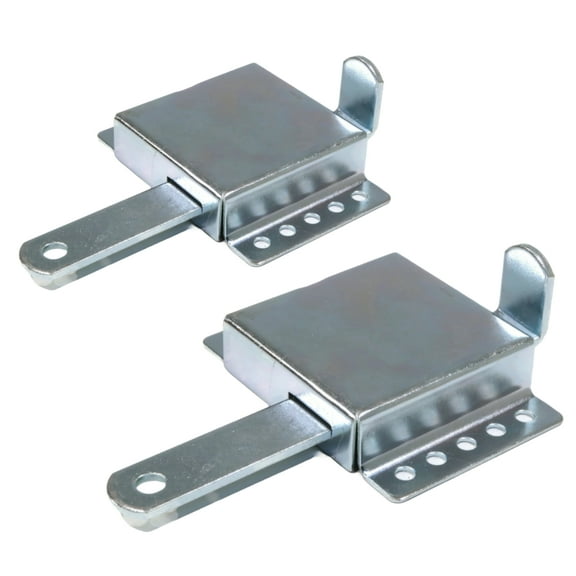 The ROP Shop (2-Pack) Garage Door Slide Lock for 2" or 3" Track Cable Interior Latch Lever