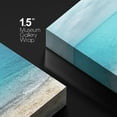 thumbnail image 4 of wall26 Canvas Print Wall Art Tranquil Blue Ocean View from The Beach Nature Wilderness Photography Modern Art Rustic Scenic Colorful Multicolor for Living Room, Bedroom, Office - 32"x48", 4 of 5