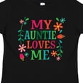 thumbnail image 4 of Inktastic My Auntie Loves Me Girls Girls Toddler T-Shirt, 4 of 5
