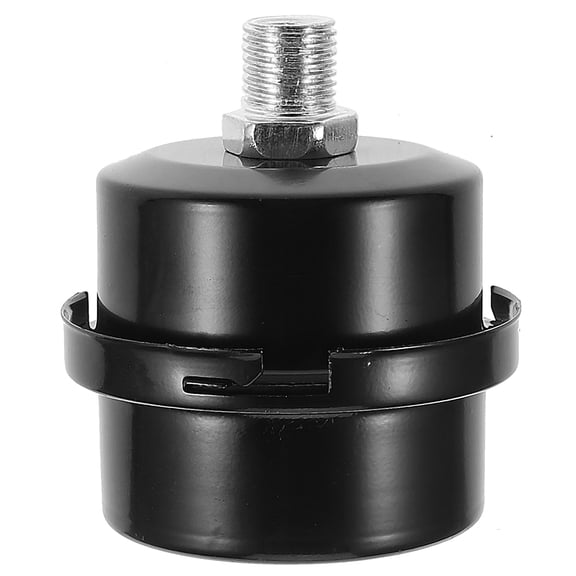 Hemoton Air Compressor Intake Filter Exhaust Port Sound Muffler Air Compressor
