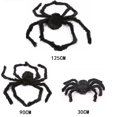 thumbnail image 1 of Araña gigante de felpa negra para niños, accesorios de decoración de fiesta de Halloween, juguetes para niños, decoración de Casa Encantada, 50cm/90cm/150cm/200cm, 1 of 4