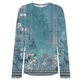 thumbnail image 4 of MEICHEN Spring Shirts for Women Long Sleeve Crewneck Going Out Pullover Tops Business Workout Shirts, 4 of 9