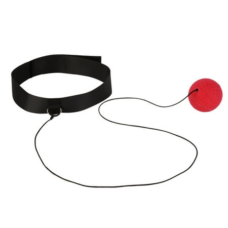 Boxing Reflex Ball, Boxing Equipment with Headband, Great Fight Trainer on String, Perfect Improving Speed Reactions, Agility, Punching Speed Hand Eye