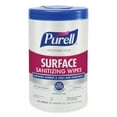 thumbnail image 3 of PURELL Foodservice Surface Sanitizing Wipes, 1-Ply, 10 x 7, Fragrance-Free, White, 110/Canister, 6 Canisters/Carton, 3 of 3