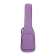 thumbnail image 2 of Mochila para guitarra eléctrica, bolsa para concierto, correas ajustables, a prueba de golpes, gruesa, doble correa, bolsa para bajos para viajes de C, 2 of 9
