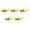 Yellow, variant on Oasiva 5pcs Popping Lure with Hook Fly Fishing Popper Fly Popper Lures