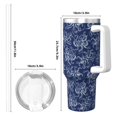 thumbnail image 4 of Pofeuu Hand drawn octopus Print 40oz Ice Bully With Handle And Straw Stainless Steel Vacuum Insulated Cup And 2 In 1 Straw Lid, 4 of 8