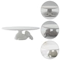 thumbnail image 6 of DEEPCRAFF cake display stand Bunny Shape Cake Stand White 1Pcs, 6 of 6
