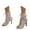 Beige, variant on Women's High Heels Elegant Stiletto Heels Fashionable Open Toe Latin Dance Shoes for Party and Evening Wear