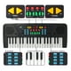 thumbnail image 2 of Juguete educativo de educación temprana para niños con micrófono, órgano electrónico de 37 teclas, simulación de enseñanza de música para niñas, piano, iluminación, 2 of 6