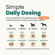 VetriScience Extra Strength Hip & Joint Tablets for Dogs, Chicken, 120ct